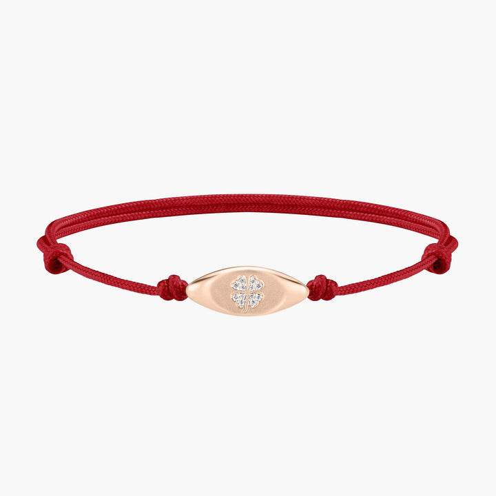 Clover Cord Bracelet