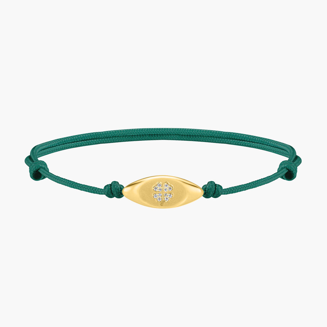 Clover Cord Bracelet