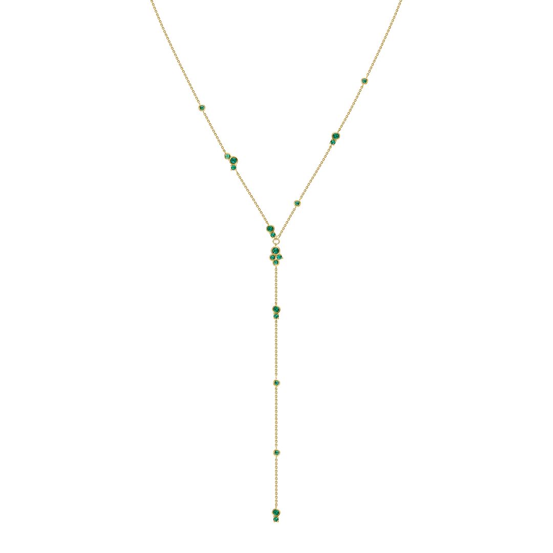 Bubbles Lariat Necklace