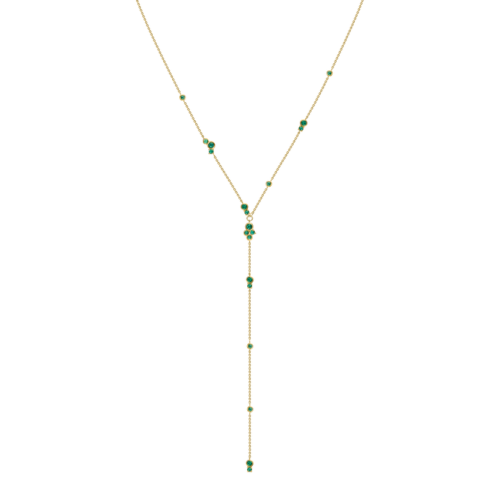 Bubbles Lariat Necklace