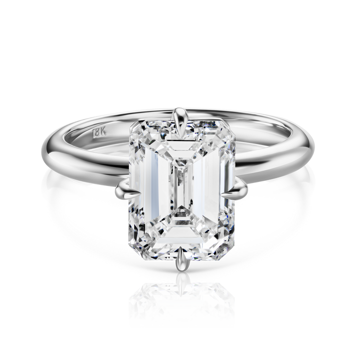 Emerald Cut Diamond Ring