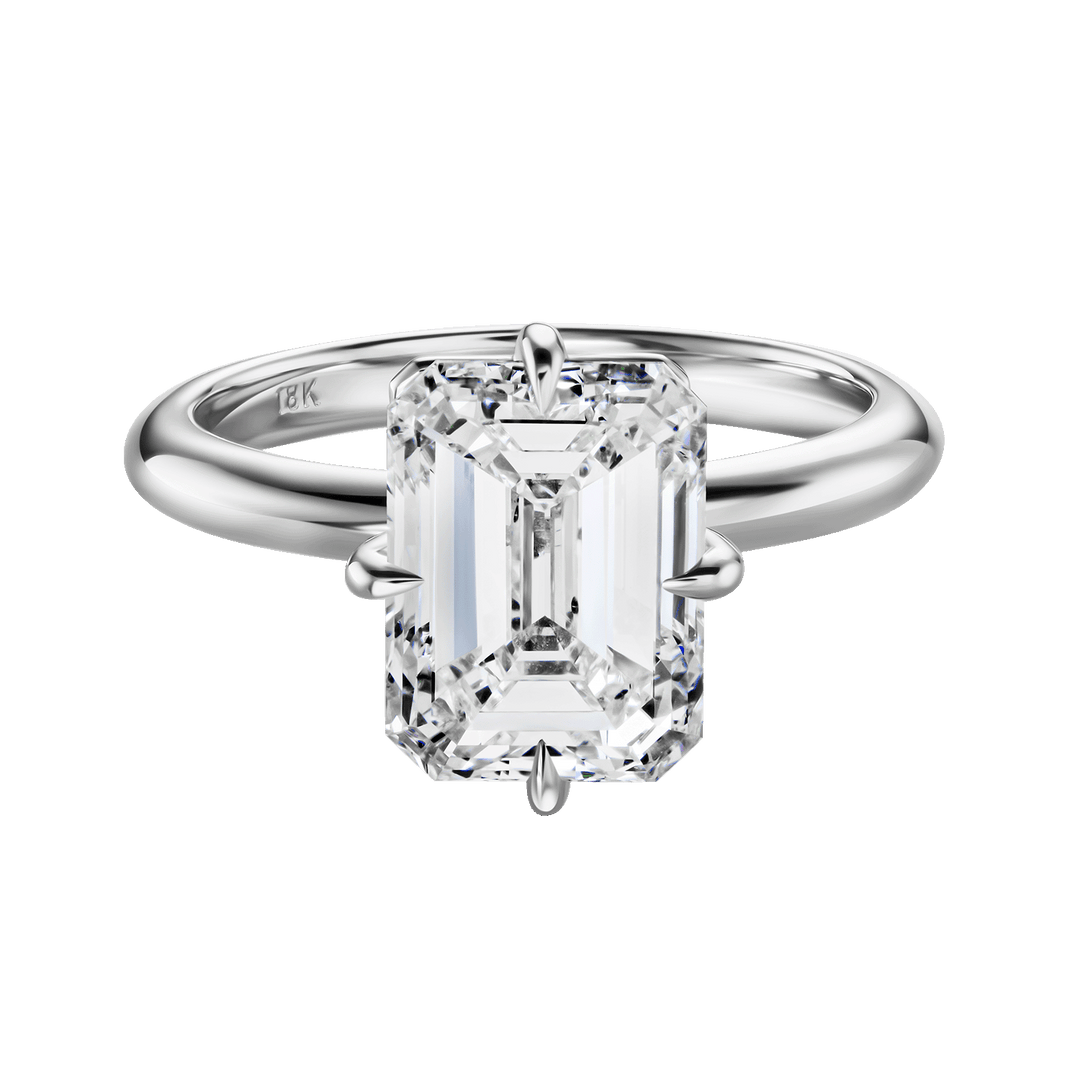 Emerald Cut Diamond Ring