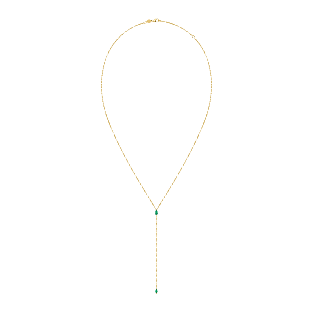 Marquise Lariat Necklace