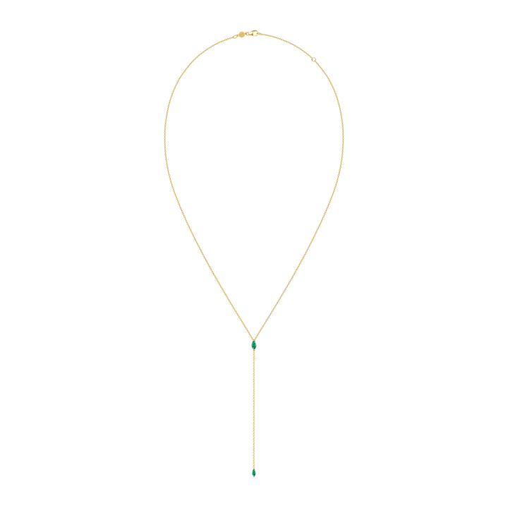 Marquise Lariat Necklace