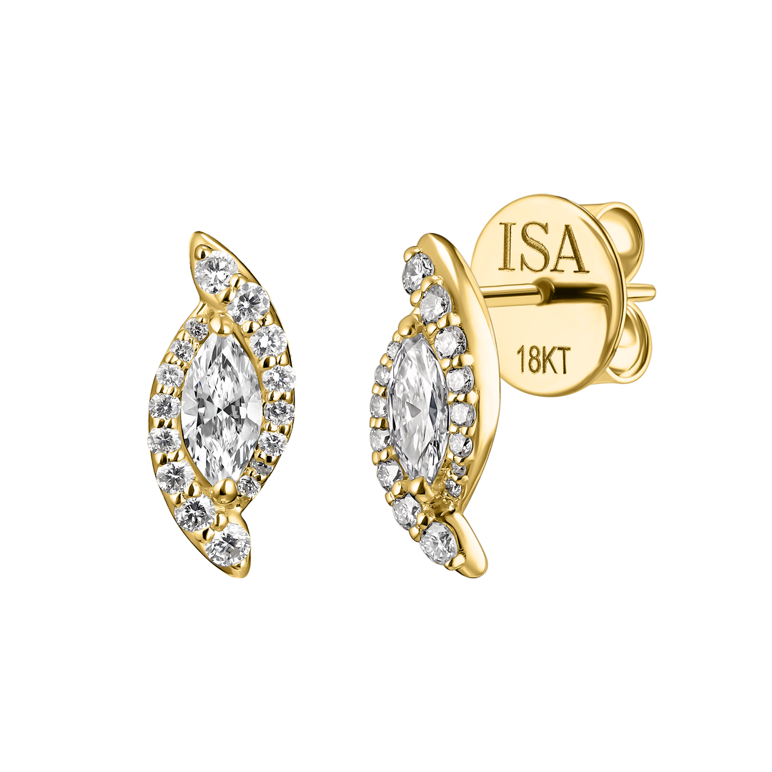 Heritage Diamond Pave Studs