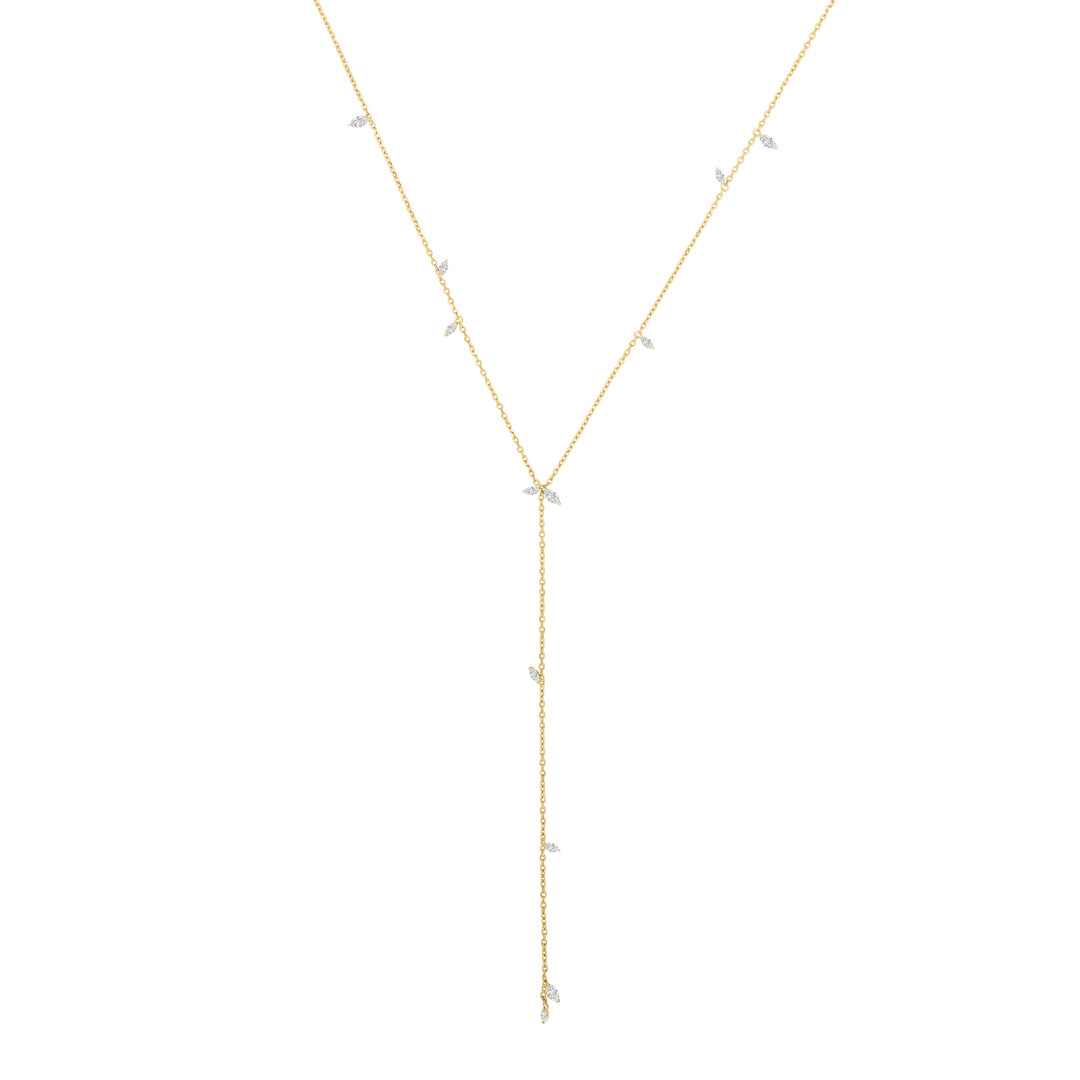 Jasmine Vine Lariat Necklace