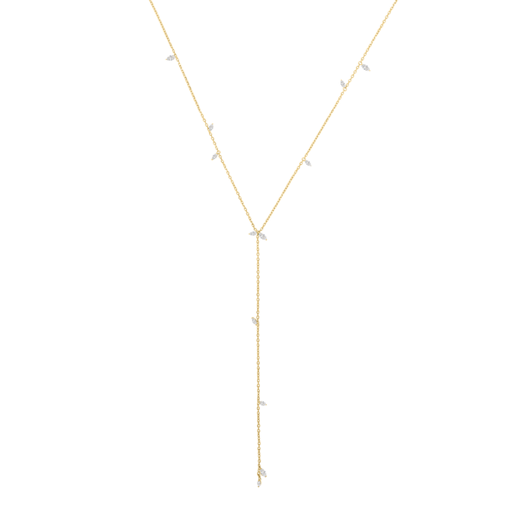 Jasmine Vine Lariat Necklace
