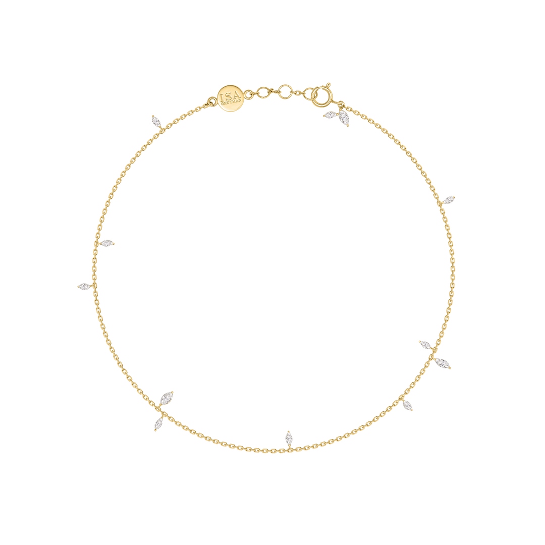 Jasmine Vine Anklet