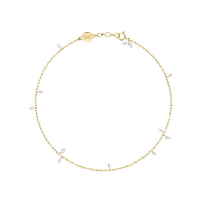 Jasmine Vine Anklet