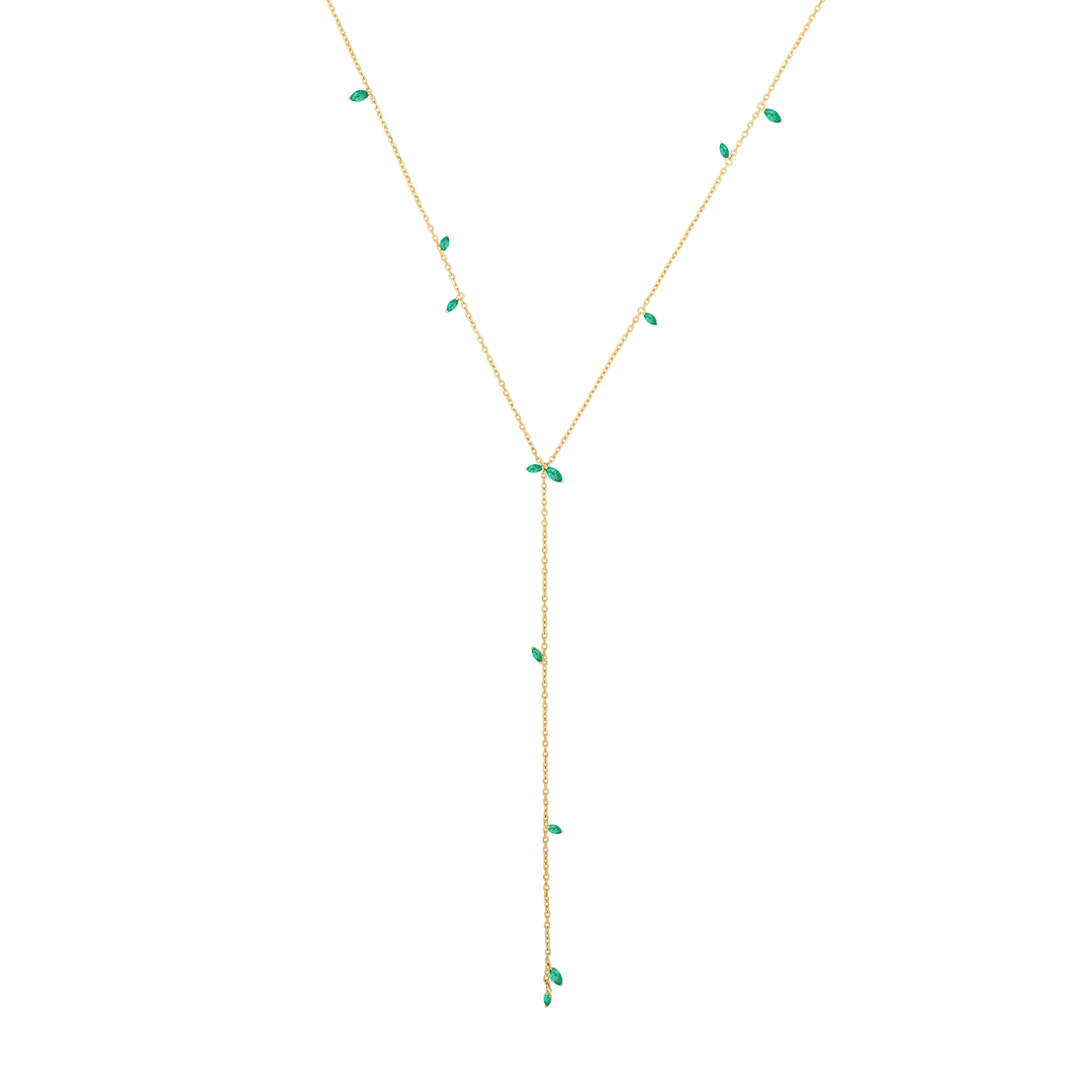 Jasmine Vine Lariat Necklace