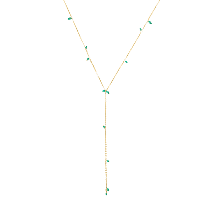 Jasmine Vine Lariat Necklace