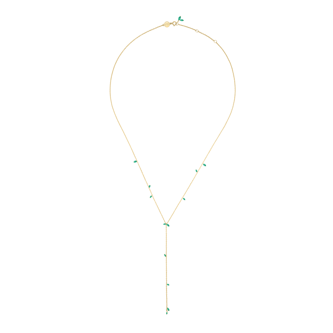 Jasmine Vine Lariat Necklace