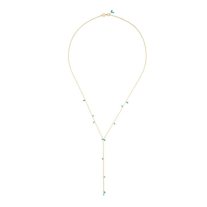 Jasmine Vine Lariat Necklace