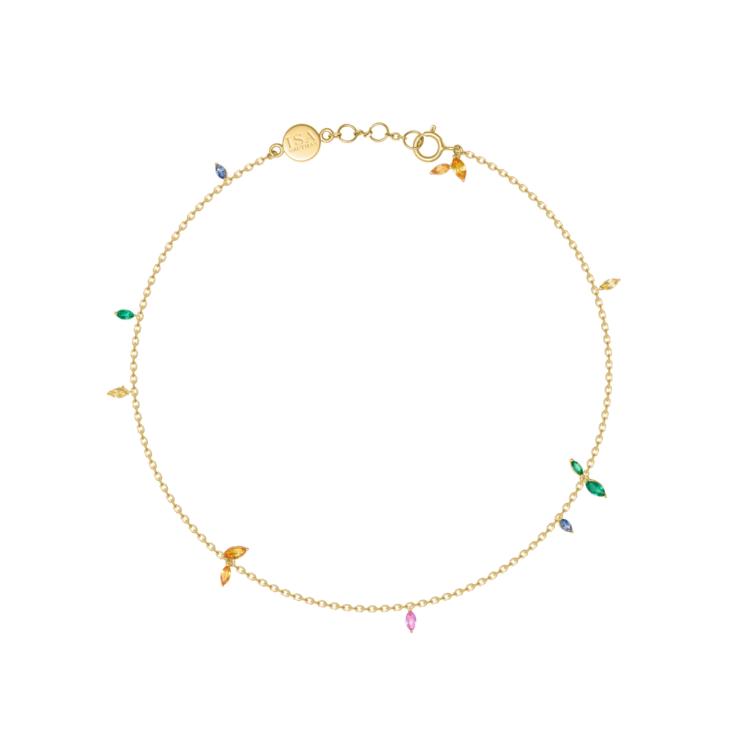 Jasmine Vine Anklet