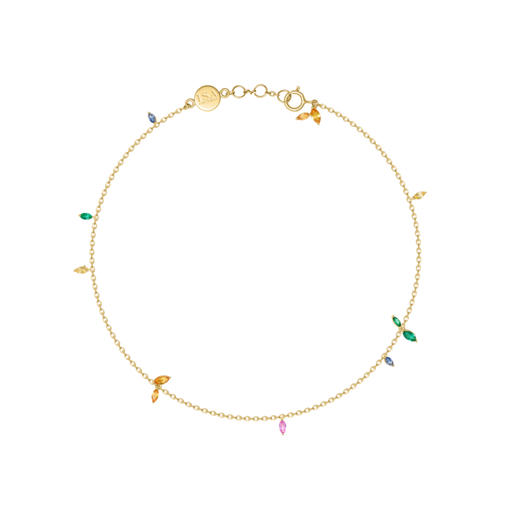 Jasmine Vine Anklet