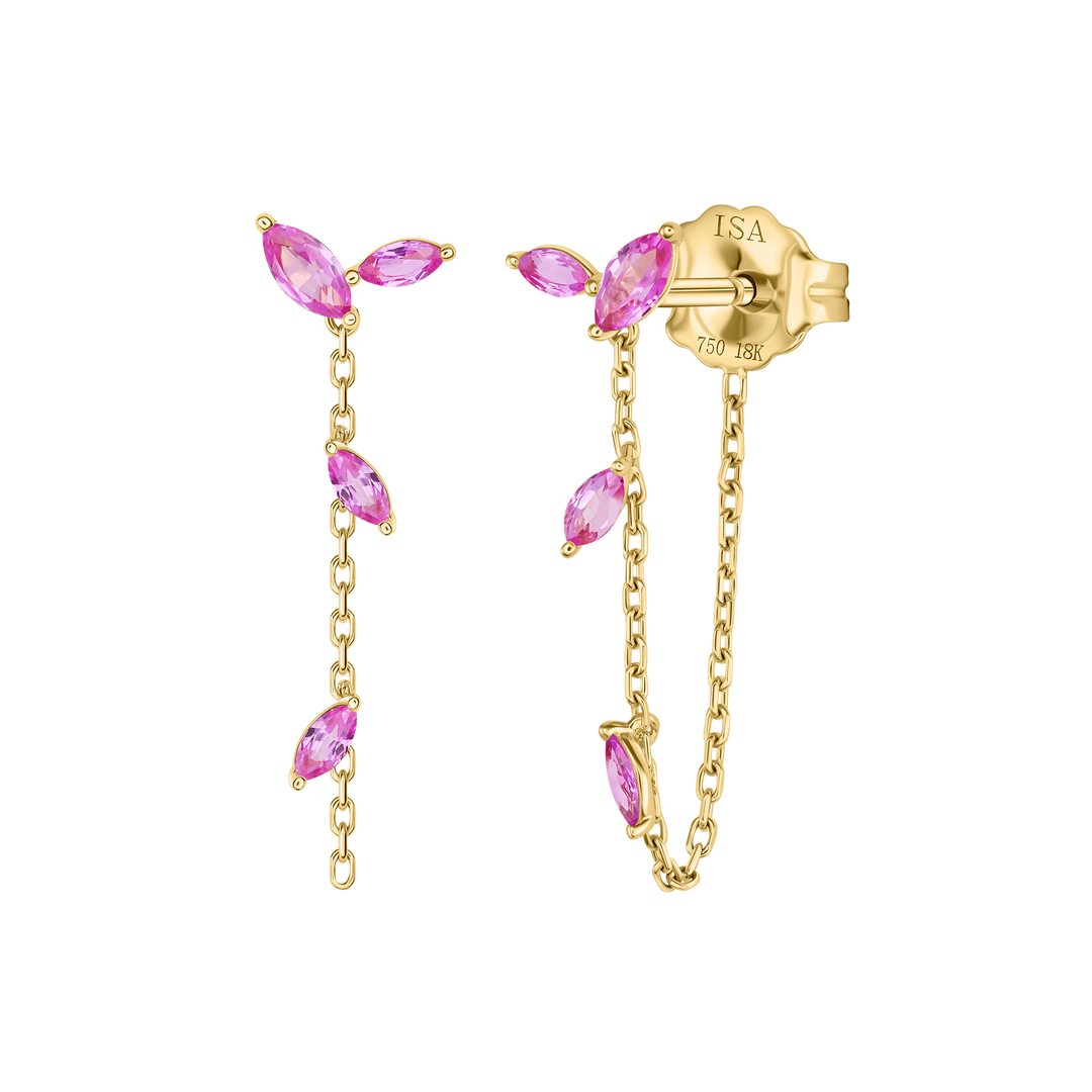 Jasmine Vine Chain Earrings