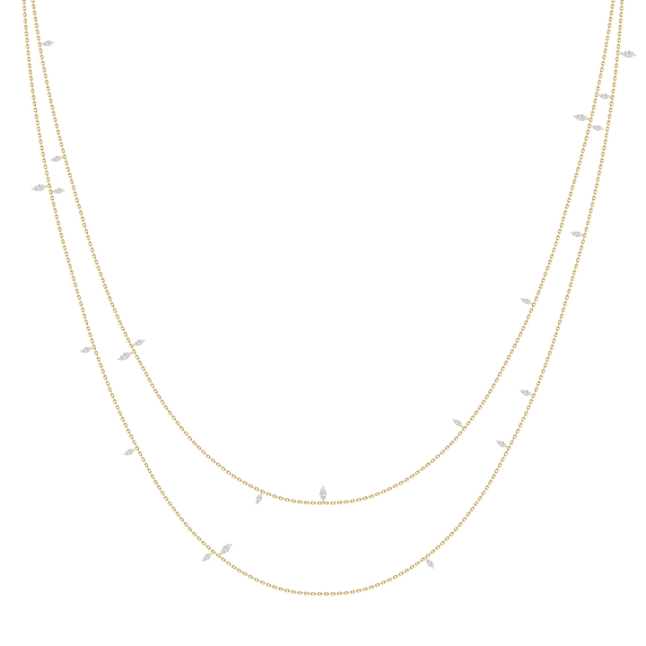 Long Jasmine Vine Necklace