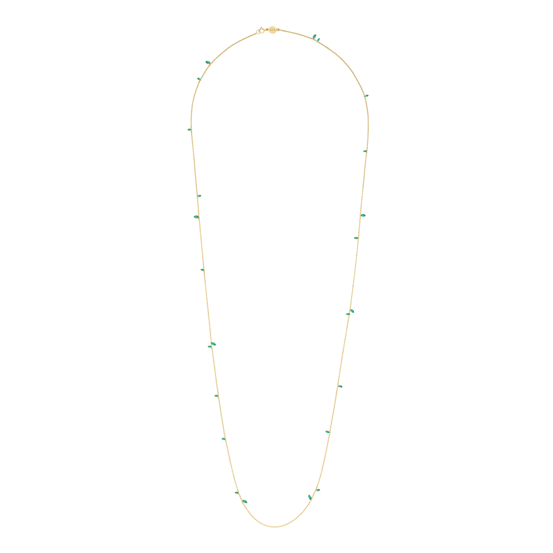 Long Jasmine Vine Necklace