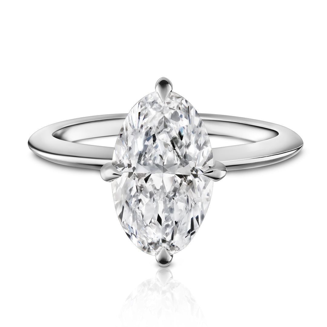 Oval Cut Diamond Ring