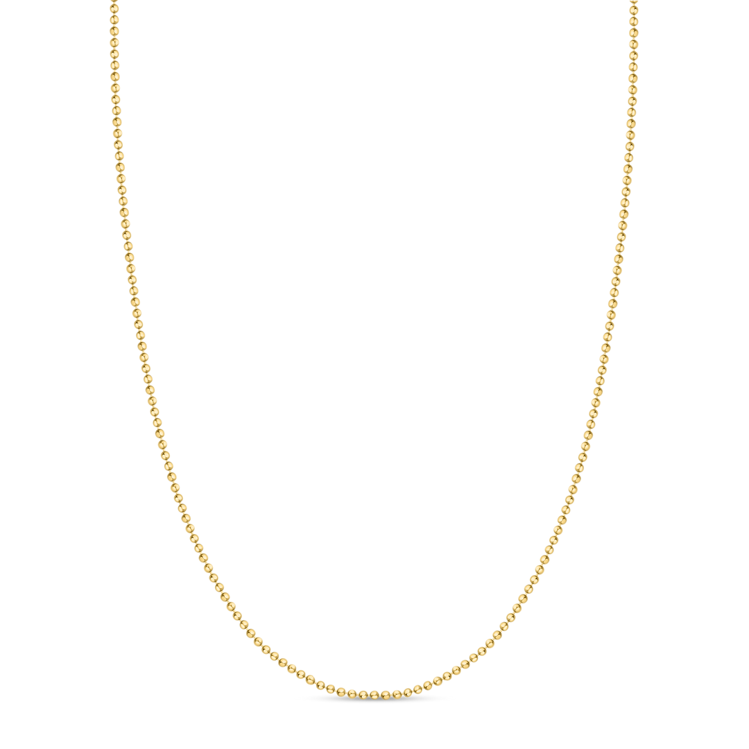 Petite Beaded Chain Necklace