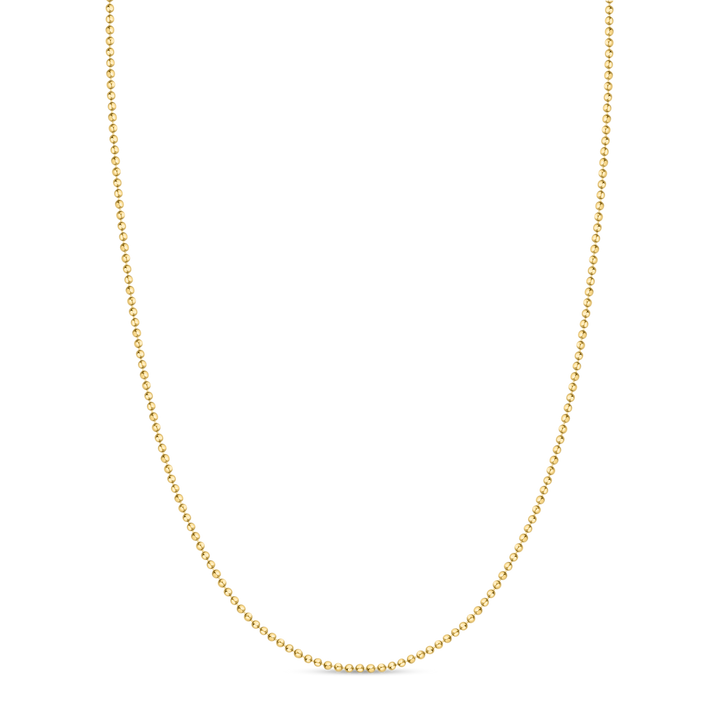 Petite Beaded Chain Necklace