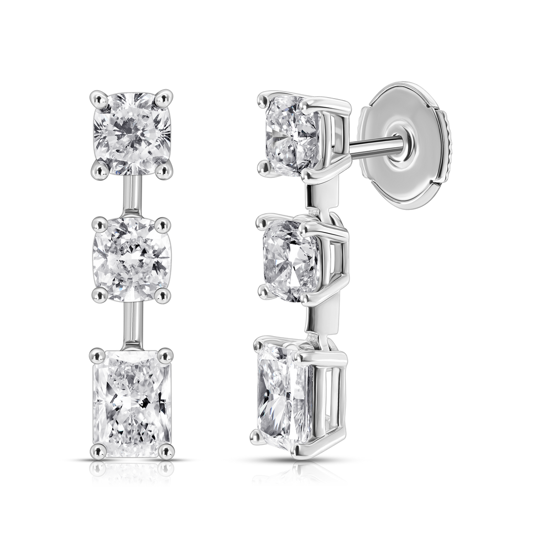 Trio Multishape Drop Studs