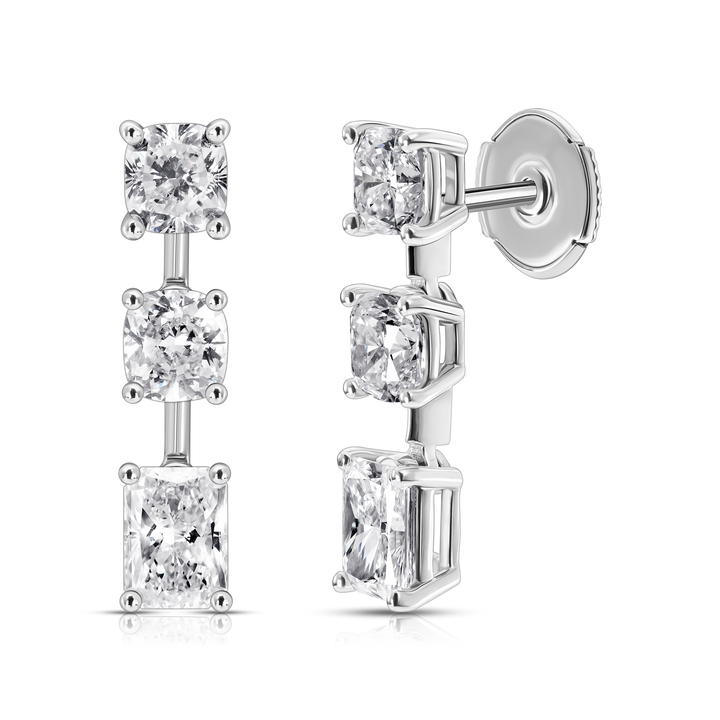 Trio Multishape Drop Studs