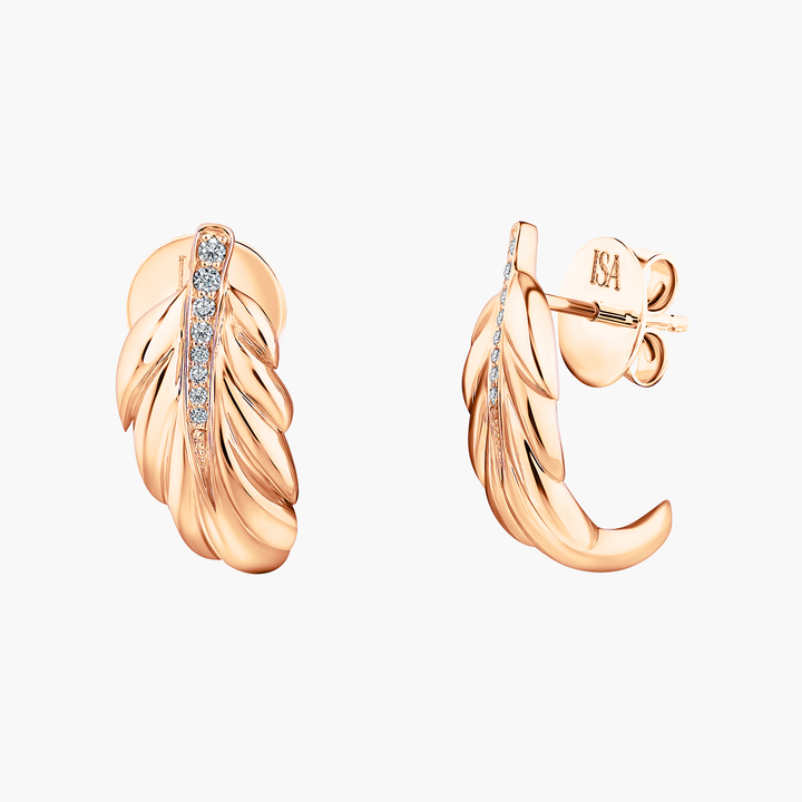 Large Leaf J Hoop