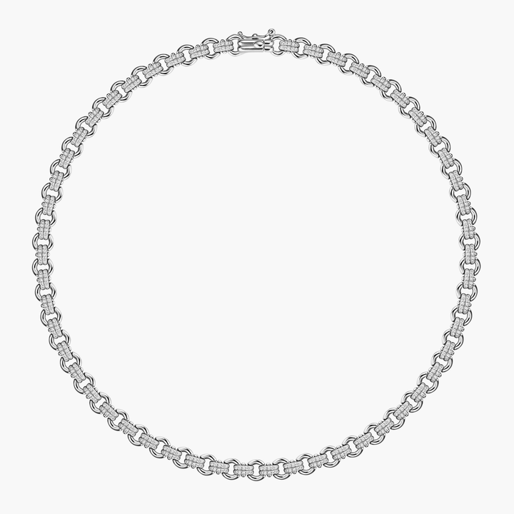 Legacy Pave Link Necklace