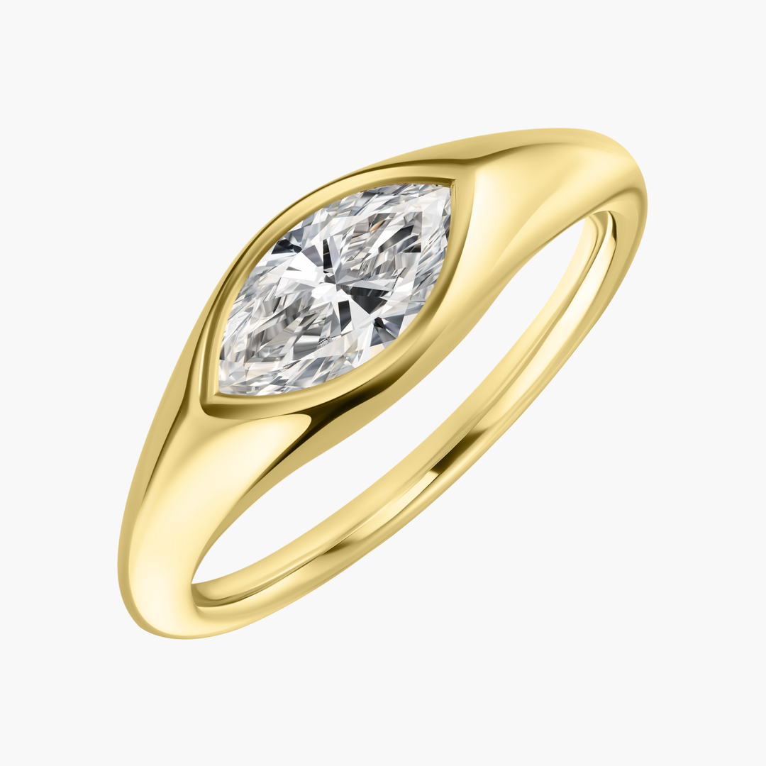 Marquise Bezel Ring