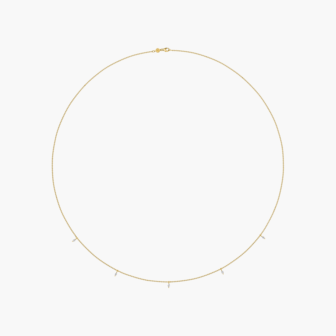 Marquise Diamond Belly Chain