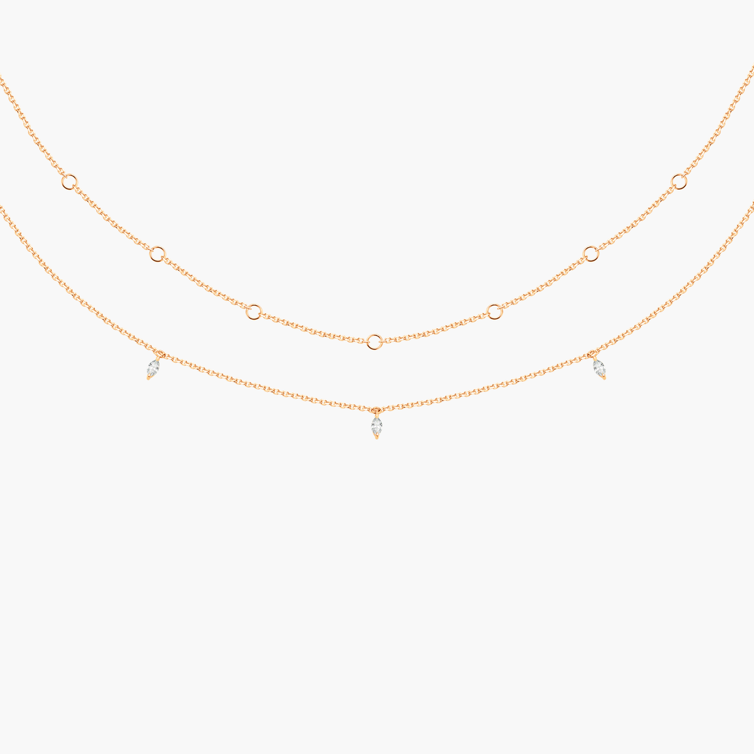 Marquise Diamond Belly Chain