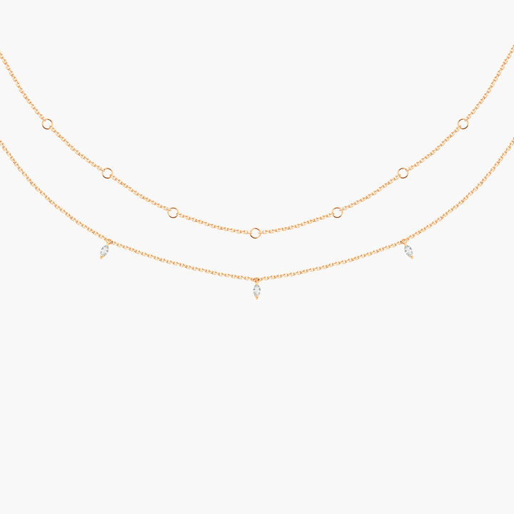 Marquise Diamond Belly Chain