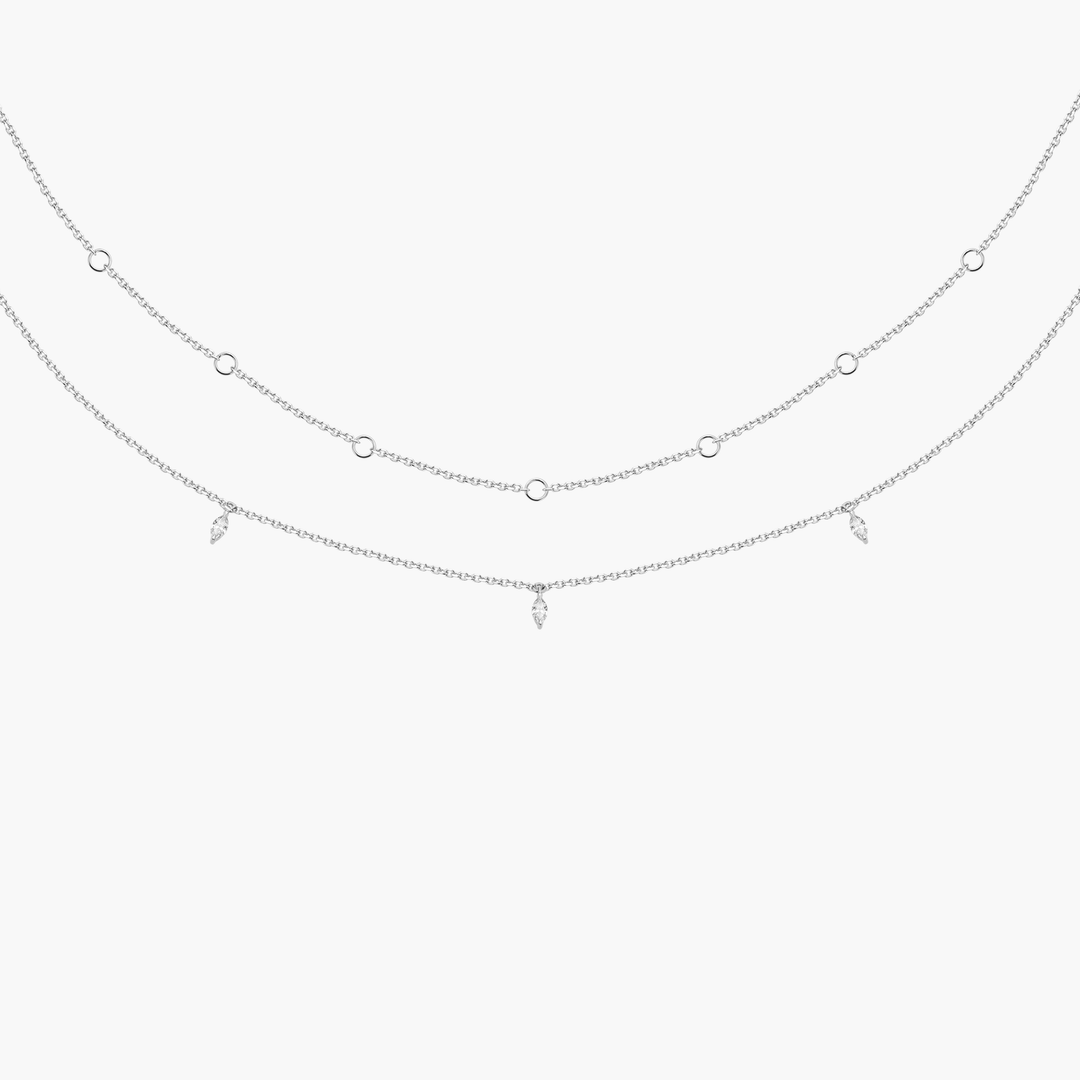 Marquise Diamond Belly Chain