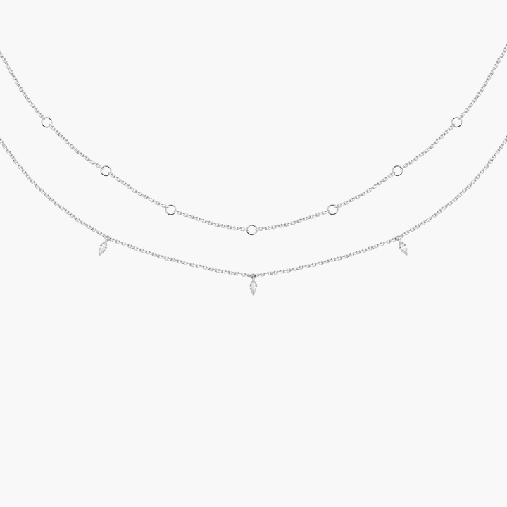 Marquise Diamond Belly Chain