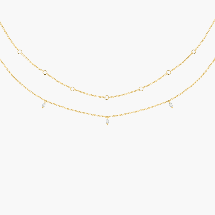 Marquise Diamond Belly Chain