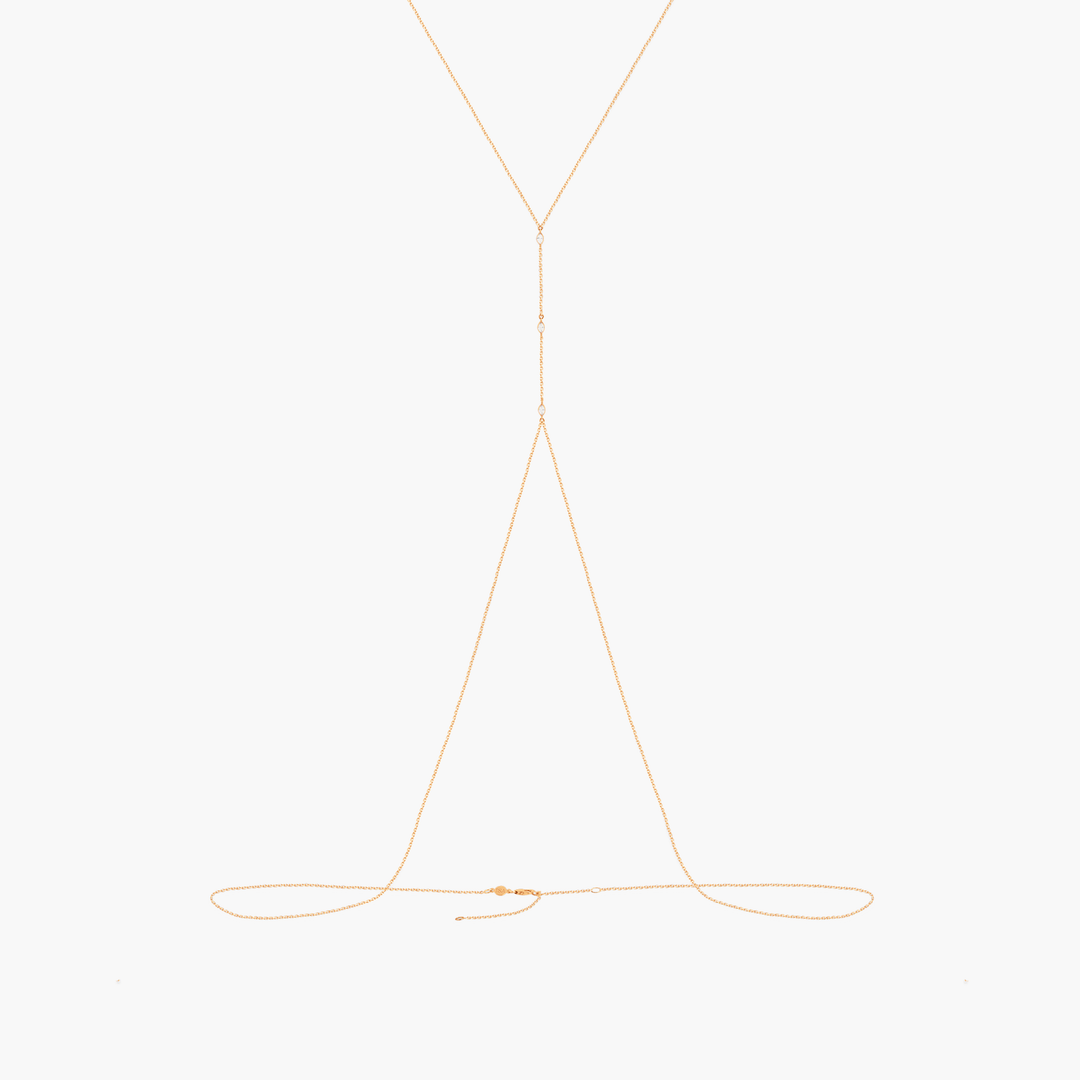 Marquise Diamond Body Chain