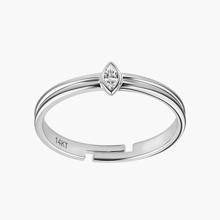 Marquise Diamond Toe Ring