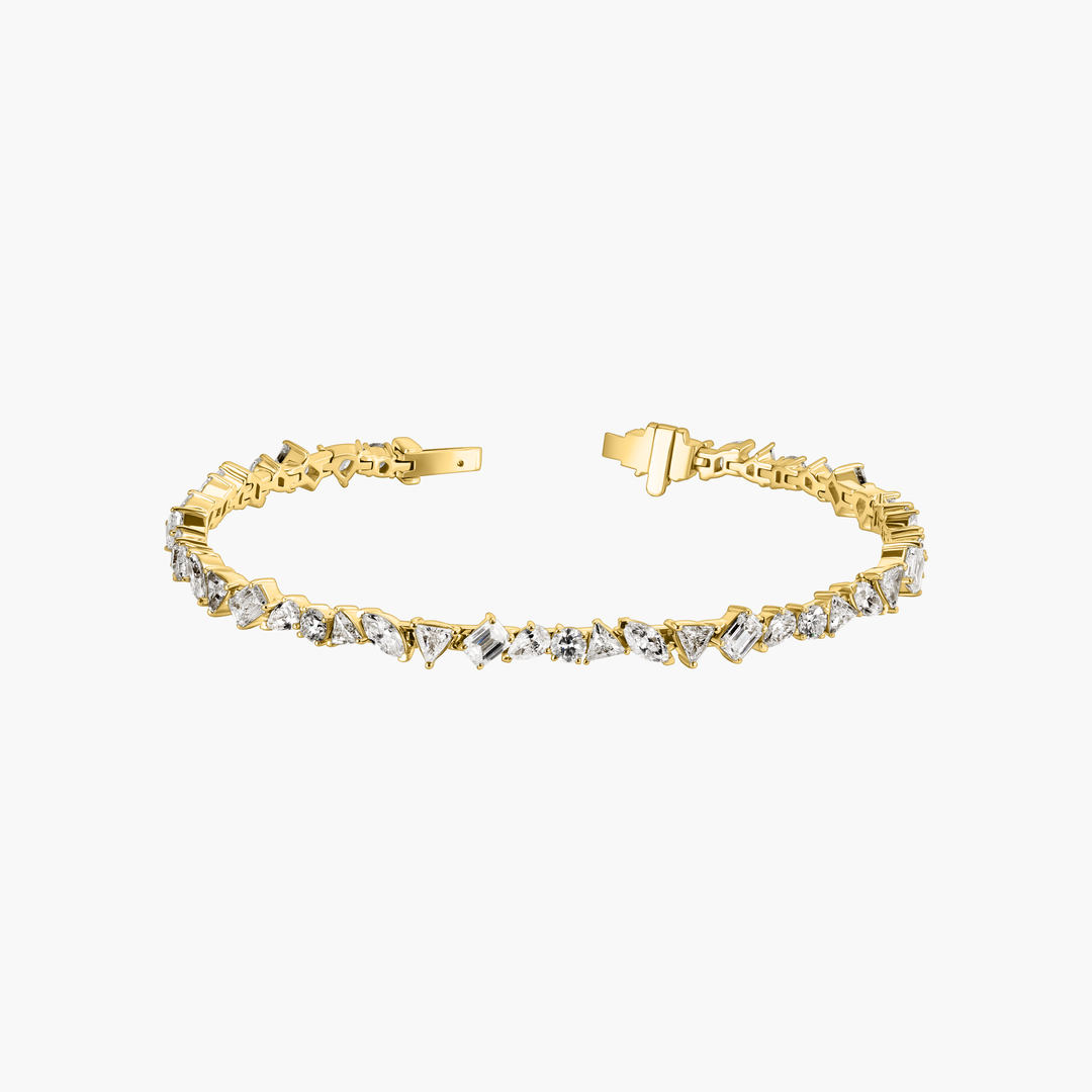 Mixed Fancies Diamond Tennis Bracelet