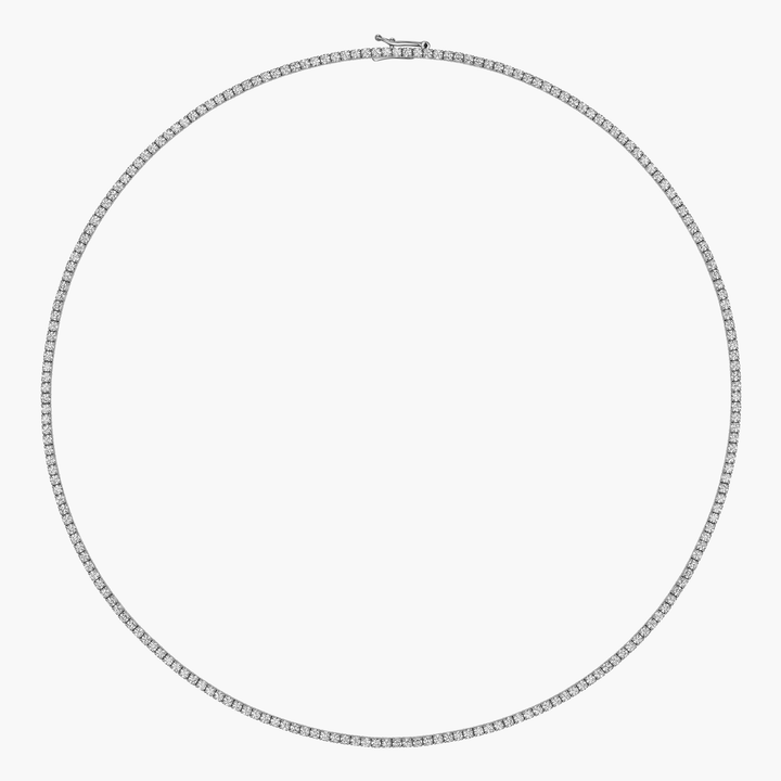 Mini Diamond Tennis Necklace