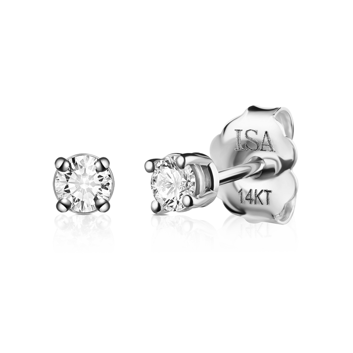 Round Diamond Studs