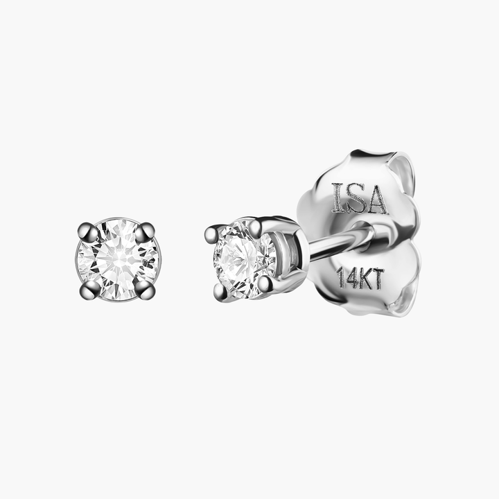 Round Diamond Studs