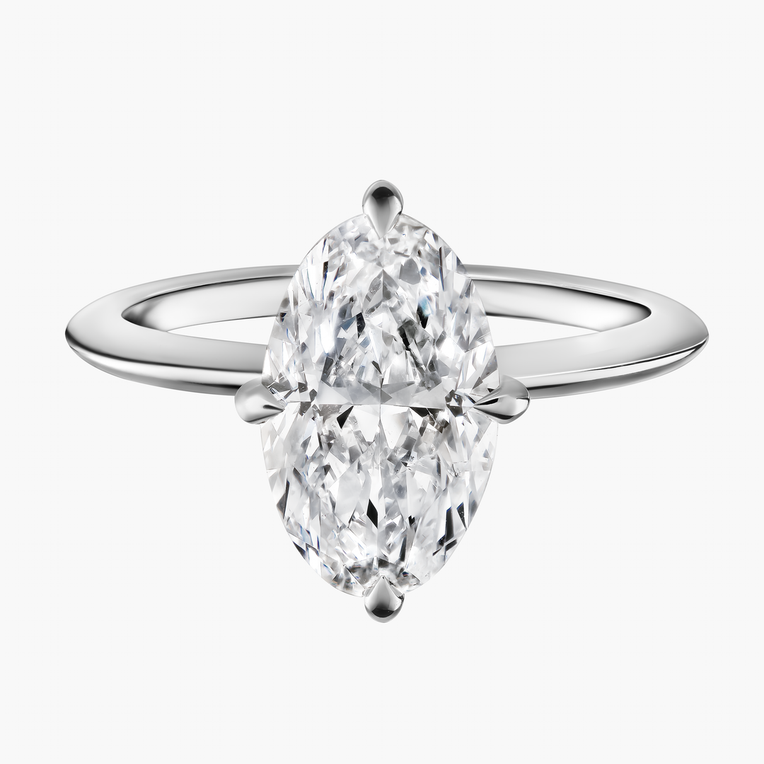 Oval Cut Diamond Ring