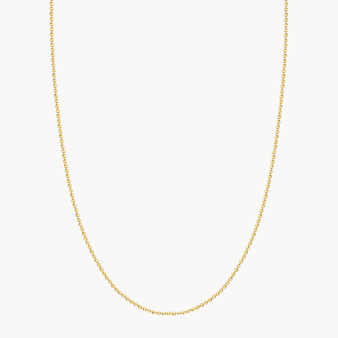 Petite Beaded Chain Necklace
