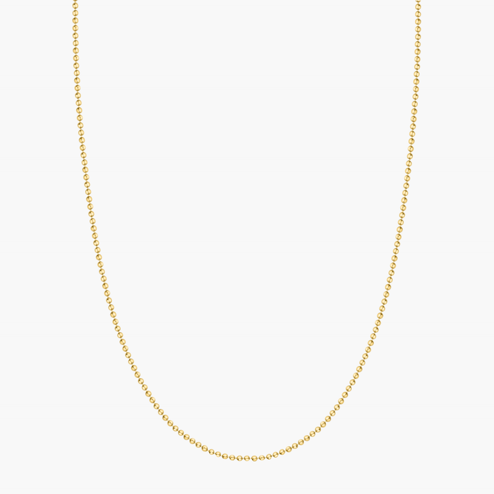 Petite Beaded Chain Necklace
