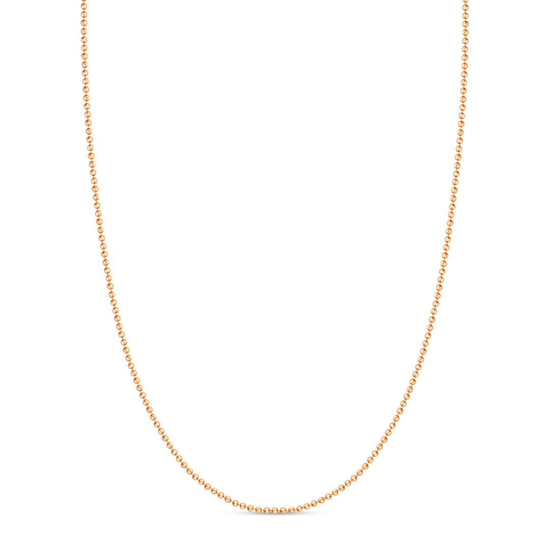 Petite Beaded Chain Necklace