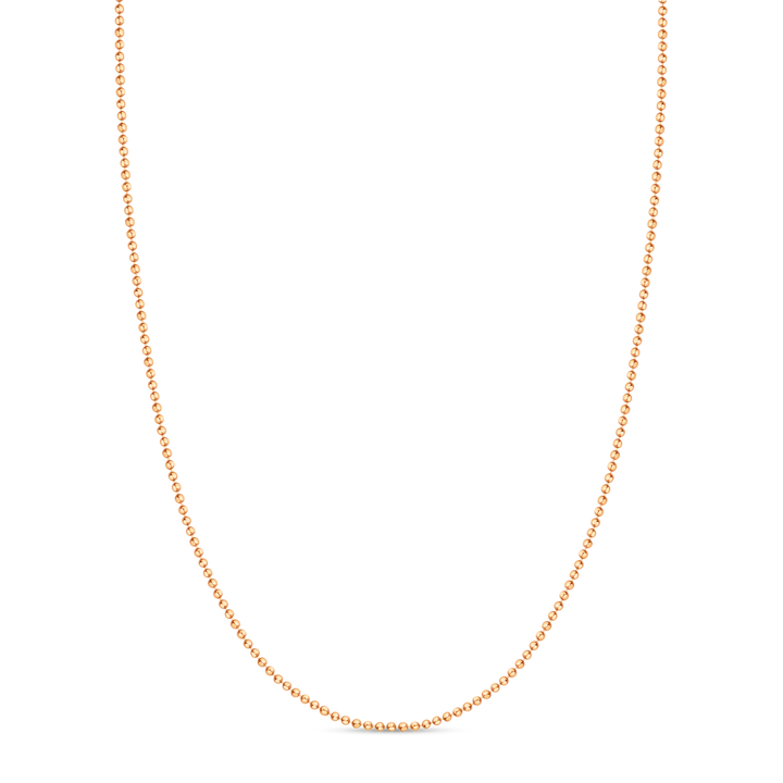 Petite Beaded Chain Necklace