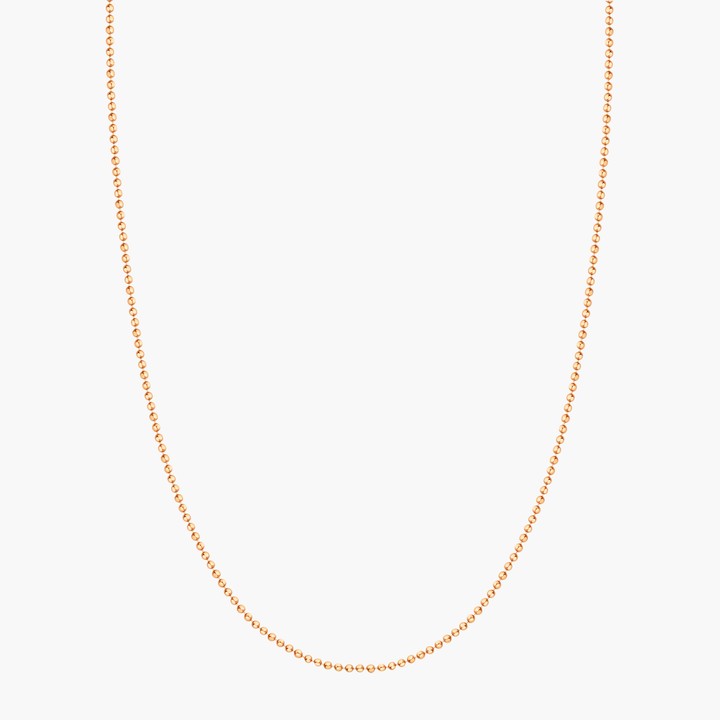 Petite Beaded Chain Necklace