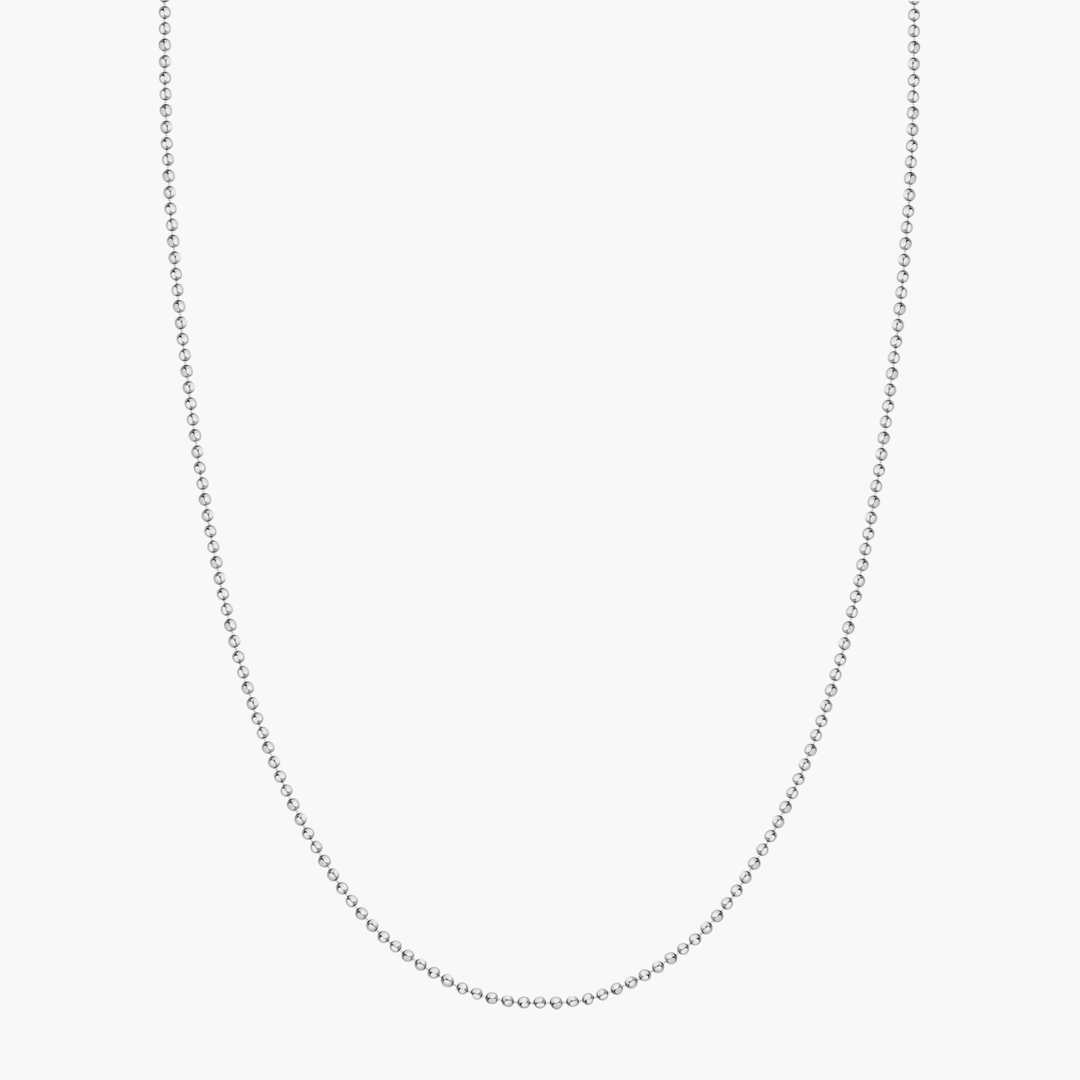 Petite Beaded Chain Necklace