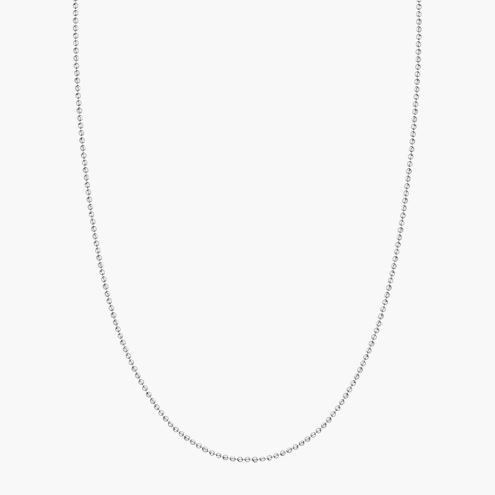 Petite Beaded Chain Necklace